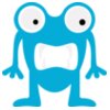 Cute Blue Monster